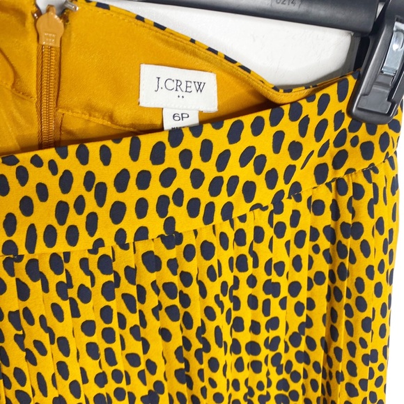 J.crew factory pleated midi skirt size 6 petite NWT - Picture 4 of 5